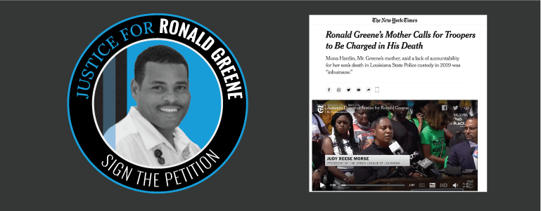 Justice for Ronald Greene – June 4, 2021 Update