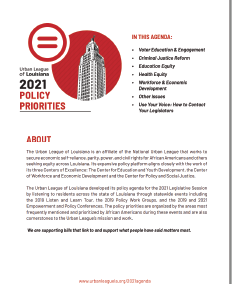 Policy Priorities 2021